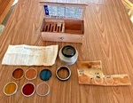 Vtg. Tiffen Photar Filters Set Series #5 With Carry Safe E-02. Fixed Price $22.50.