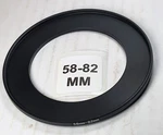 58-82MM Metal Step Up Lens Filter Converter Adapter Ring 58MM-82MM E58-E82 Japan. Fixed Price $9.99.