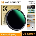 K&f Concept Variable ND3-1000 Lens Filter Neutral Density 52/55/62/72/77/82MM. Fixed Price $59.99.