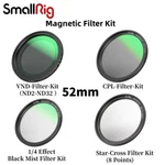 Smallrig 52MM Magnetic Phone Lens Cpl Vnd Star-cross 1/4 Black Mist Filters. Fixed Price $49.99.