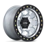Kmc KM550 Riot Sbl 17X8.5 6X5.5 Machined With Satin Black Lip Wheel 17" 10MM Rim. Fixed Price $370.00.