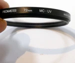 Promaster Mc Uv 72MM Filter. Fixed Price $16.72.