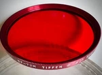 Tiffen Vintage - 72MM #25 Red 1 Color Conversion Glass Lens Filter. Fixed Price $40.00.