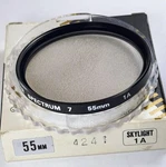 Promaster Skylight Glass Lens Filter E55 E-55 Japan. Fixed Price $10.99.