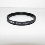 Used Sunpak Ultraviolet Uv Protector 55MM Lens Filter Made In Japan S232826. Fixed Price $11.06.