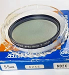 55MM Lens Filter Neutral Density ND2X Japan E55 E-55 Promaster. Fixed Price $14.99.