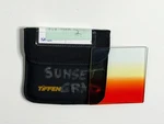 Tiffen 4X4" Sunset Soft-edge Graduated Filter. Fixed Price $55.00.