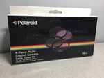 Polaroid 62MM 4 Piece Lens Filter Set Coated Uv Cpl Polarizer Fld Warming Case. Fixed Price $8.99.