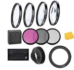 Macro Close Up And Uv-cpl-fld Filter Set For Nikon Coolpix P510 P520 P530. Fixed Price $69.99.