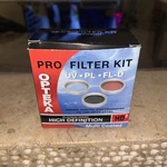 Opteka OPT3FK58MM Piece Pro Filter Kit Includes Uv,pl,fld. Fixed Price $5.95.