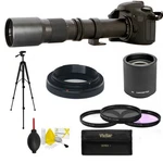 500MM 1000MM Hd Telephoto Zoom Lens For Nikon Dslr D3000 D3100 D5000 D5500 Fe. Fixed Price $228.99.