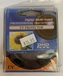 Zeikos 52MM Digital Multi Coated Protector ZE-UV52 New. Fixed Price $8.95.