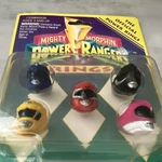 Street Wise Designs Power Rangers Rings Set 1993 Vintage Toy. Fixed Price $10.95.