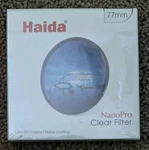 Haida Nanopro HD3290-77 77MM Slim Clear Protective Filter New. Fixed Price $29.99.