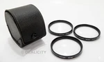 52MM Tiffen Close-up Macro +1 +2 +4 Set Kit Lens Filter Genuine Japan W/ Case. Fixed Price $17.90.