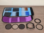 Altura Digital Uv, Cpl, ND4 Hd 72MM + Xcsource Square Lens Filters Bundle. Fixed Price $69.95.