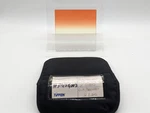 Tiffen 4X4" Sunset Filter Soft Edge Graduated Mfr #44CGSUN2 Code #F42G003. Fixed Price $240.00.