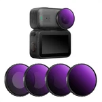 K&f Concept Nd/pl Filter Set For Dji Osmo Nano 4PK ND8 ND16 ND32 ND64 Glass Lens. Fixed Price $25.00.