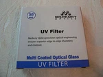 Merkury Optics UV-58 Filter Mm.multi Coated Optical Glass. Fixed Price $9.95.