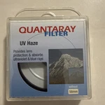 Quantaray Uv Haze 58 Mm Filter. Fixed Price $9.44.