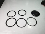 Kase Magnetic Adapter Ring Set 82MM And Lens Cap With Uv Protector Case. Fixed Price $29.99.