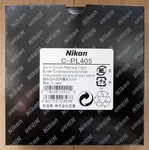 Nikon C-PL405 Built-in Circular Polarizing Filter / Airmail With Tracking. Fixed Price $215.00.