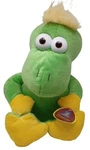 Calplush Green Yellow Dinosaur Toy 16" Soft Cuddly Stuffed With Tag #D*49. Fixed Price $11.57.