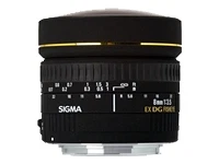 8MM F3.5 Sigma Ex Dg Circular Fish Eye Lens For Nikon Mount In Box & Case. Fixed Price $699.00.