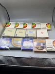 Lot Of 14 Tiffen Hoya, Niko Rilex Lens Filters In Boxes Unused. Fixed Price $70.99.