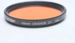 Tiffen 49MM 21 Orange Lens Filter. Fixed Price $32.00.