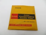 Kodak CC025R - Color Compensating Gelatin Filter 5.1CM Square. Fixed Price $9.99.