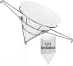 Cleaner Syrup, Better Filtration Cone Holder With 20 Paper Filters 10. Fixed Price $48.65.