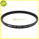 Nikon Neutral Color Nc Filter 67MM. Protective For M67 Lenses. Fixed Price $82.50.