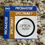 Promaster Spectrum 7 Optical Filter. Fixed Price $17.00.