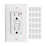 Amico 24 Pack 15 Amp Gfci Outlet With Thinner Design, Weather Resistant (wr),.... Fixed Price $138.59.