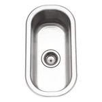 Houzer CS-1105-1 Club 10" Undermount Compact Single Bowl Bar Sink With Strainer. Fixed Price $129.92.