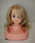 Vintage 70S Nicole Hairstyling Kit Reliable Toys Doll Manni Head Pink Base. Fixed Price $21.90.