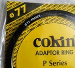 Genuine Cokin Series 77MM Adapter Ring P477 Made France Thread To System. Fixed Price $13.99.