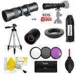 Vivitar Hd 420-1600MM F8 Sports Action Zoom Lens For Canon Eos Rebel Dslr Camera. Fixed Price $244.82.