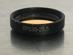 Midwest Optical BP635-25.5 Light Red Bandpass Filter. Fixed Price $24.00.