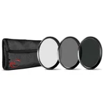 Vivitar 62MM Uv Cpl ND8 Filter Kit Multi-coated Hd Lenses New In Box. Fixed Price $11.99.