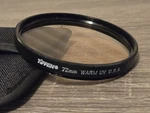 Tiffen 72MM Warm Uv Filter, Usa, Threaded, Good Condition. Fixed Price $17.00.
