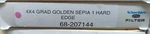 Schneider 4X4" Graduated Golden Sepia 1 Water White Glass Filter - Hard Edge. Fixed Price $250.00.