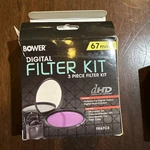 Bower 67MM Camera/video Filter Kit (uv - Circular Polarizer Fluorescent). Fixed Price $15.00.