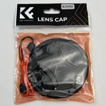 K&f Concept 82MM Lens Cap Snap-on Center Pinch Front Cover For Camera. Fixed Price $7.99.