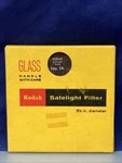 New Genuine Kodak 10867 Cp 5 1/2" Dia Safelight Filter No. 1A. Fixed Price $27.76.