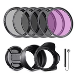 Neewer 58MM Uv Cpl Fld Lens Filter + Neutral Density ND2 ND4 ND8 Canon. Fixed Price $35.49.