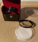 Camrex 490 Set No 1, 2, 3 Filters W/ Case Skylight Ia. Fixed Price $21.00.