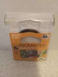 Promaster 58MM Diffuser Filter +protective Case - Japan. Fixed Price $16.00.