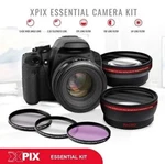 Xpix 58MM 2.2X Telephoto & .43X Wide-angle Lens + 3PC Filter Set Essential. Fixed Price $27.77.